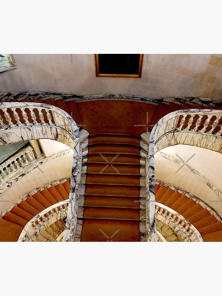 Very old circular staircase seen from above by CWartDesign
