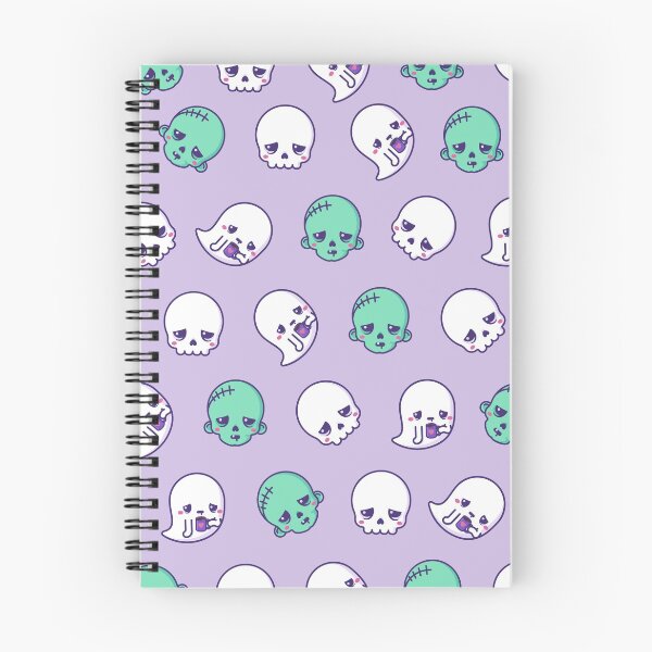 Item preview, Fantasma cansado, zombi, patrón de calavera designed and sold by SugarNBones.
