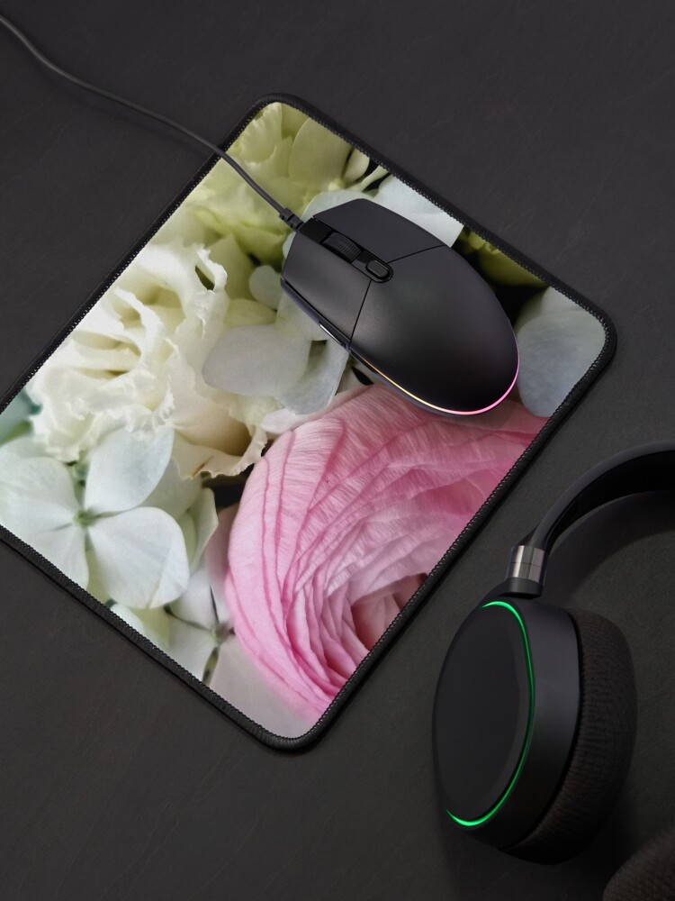 Alternate view of Ask me about my flowers Spring multicolored flowers, soft and beautiful perfect for your home Mouse Pad