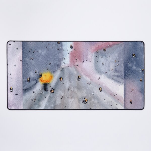 Item preview, Rainy Day In The City - Watercolour Painting designed and sold by Pattokarts.