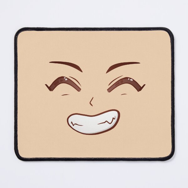 Item preview, Happy eyes, grinning sharp teeth. Kawaii anime smirking face. designed and sold by yashik.