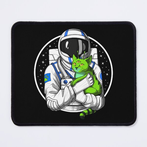 Item preview, Astronaut Alien Cat Lover designed and sold by underheaven.