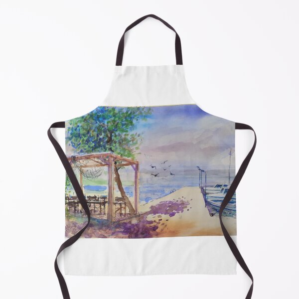 Item preview, Restaurant by the sea. designed and sold by SiposLorandArt.