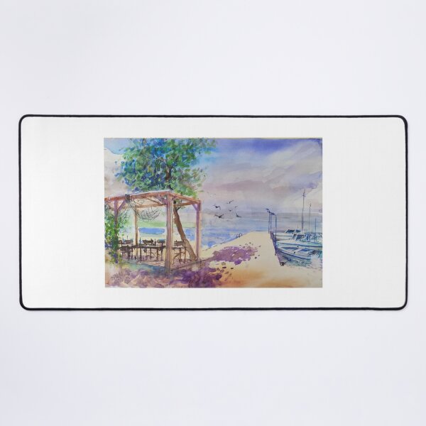Item preview, Restaurant by the sea. designed and sold by SiposLorandArt.