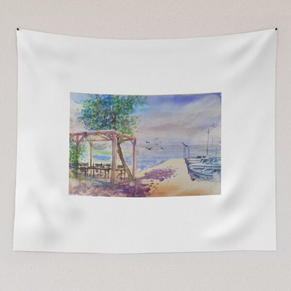 Item preview, Restaurant by the sea. designed and sold by SiposLorandArt.