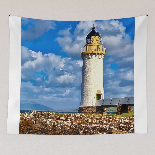 Item preview, Scenic Tobermory Lighthouse from the Scottish Isles designed and sold by Sailmates Reflections.