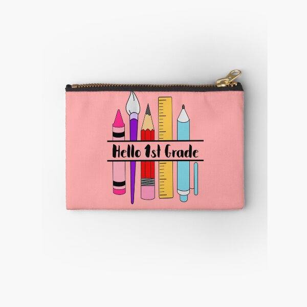 Item preview, hello 1st grade for the first day back to school  designed and sold by champagnemoment.