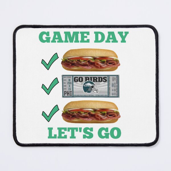 Item preview, Bruh Not A Sub Not A Hero Its A Hoagie Game Day Check List designed and sold by CBCreations73.