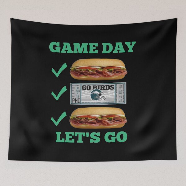 Item preview, Bruh Not A Sub Not A Hero Its A Hoagie Game Day Check List designed and sold by CBCreations73.