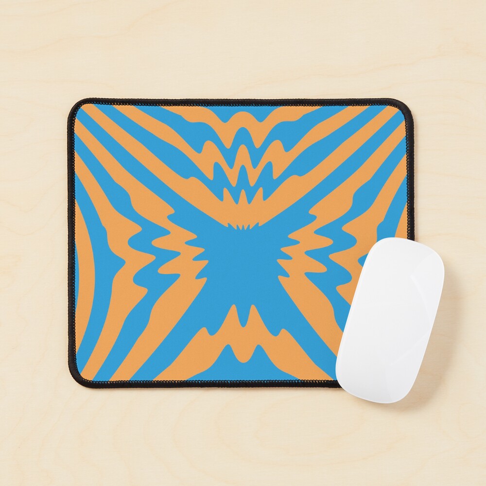 Tribal, zebra pattern Mouse Pad