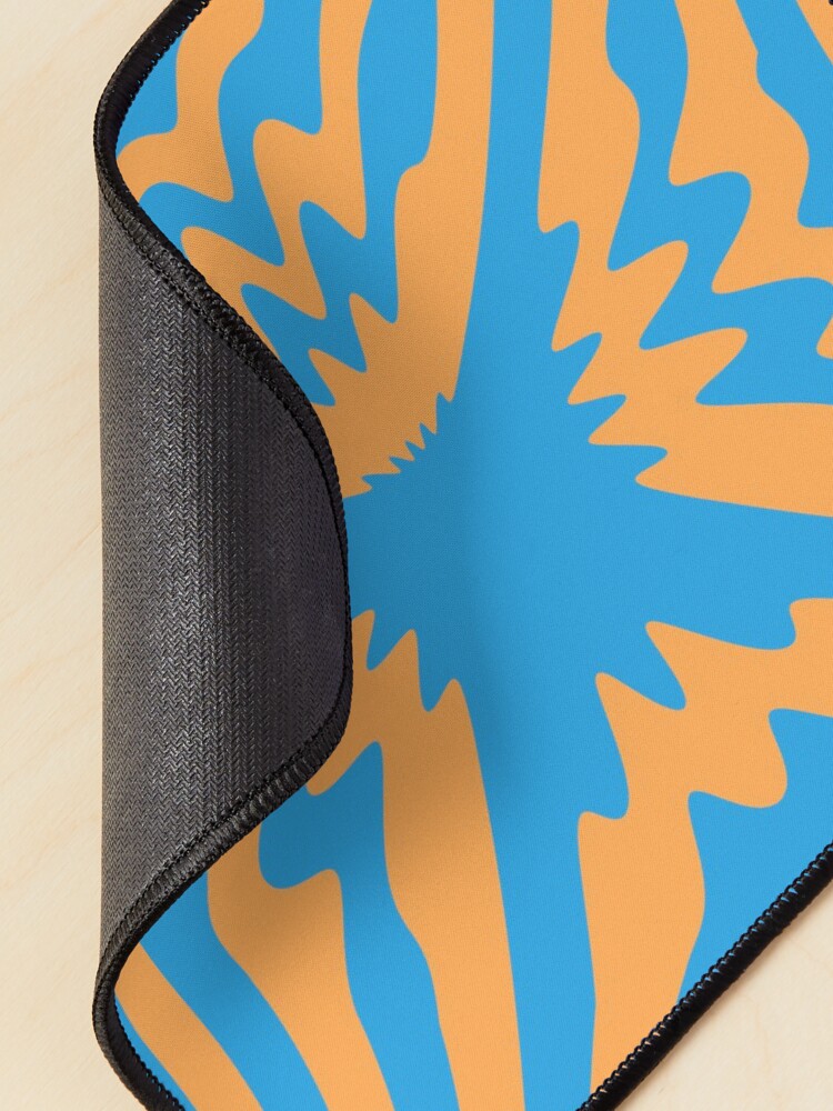 Alternate view of Tribal, zebra pattern Mouse Pad