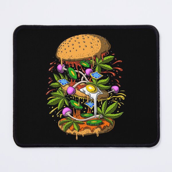 Item preview, Psychedelic Burger designed and sold by underheaven.