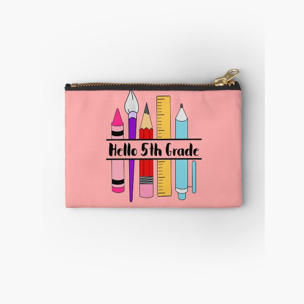 Item preview, hello 5th grade for the first day back to school  designed and sold by champagnemoment.