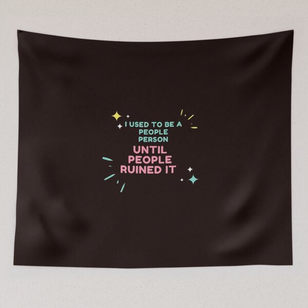 Item preview, I Used To Be A People Person Until. . . designed and sold by MeetMatilda.
