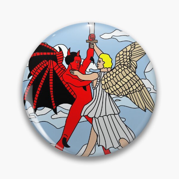 Item preview, Fight Angel Devil Good Against Evil designed and sold by flofin.