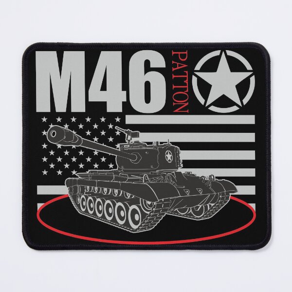 Item preview, M46 Patton American Tank USA Flag Stars Design designed and sold by FAawRay.