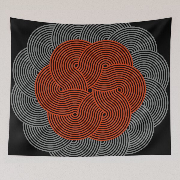 Item preview, Round Mandala Art designed and sold by artomazo.