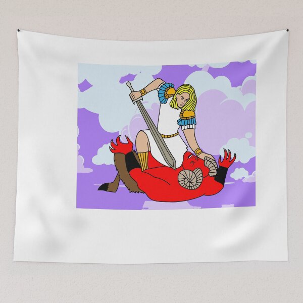 Item preview, Fight Angel Devil Good Against Evil designed and sold by flofin.