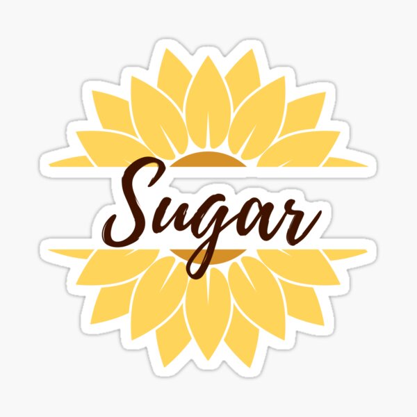 Container Label - Brown Sugar Sticker for Sale by BeautifulHues