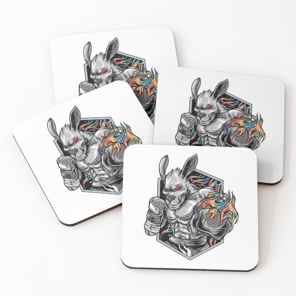 Item preview, Boxing kangaroo fiery fist designed and sold by Emil1993.