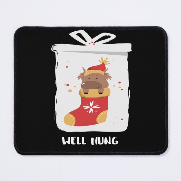 Item preview, Well Hung Funny Christmas  designed and sold by YueHeng Creates ⭐⭐⭐⭐⭐.