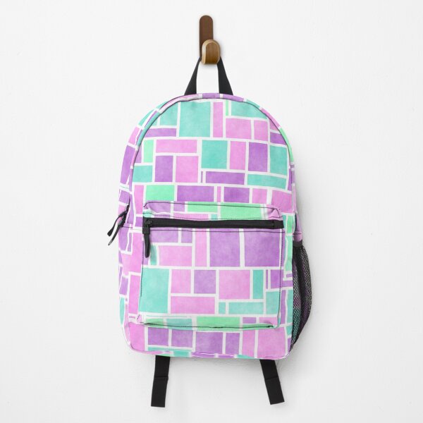 Item preview, Groovy Boho Modern Colorful Pastel Mondrian designed and sold by Kaleiope Studio.