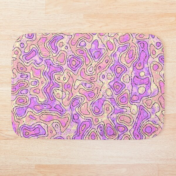 Artikelvorschau, Groovy bunte trippy Pastell abstrakte Blobs 3 entworfen und verkauft von Kaleiope Studio.