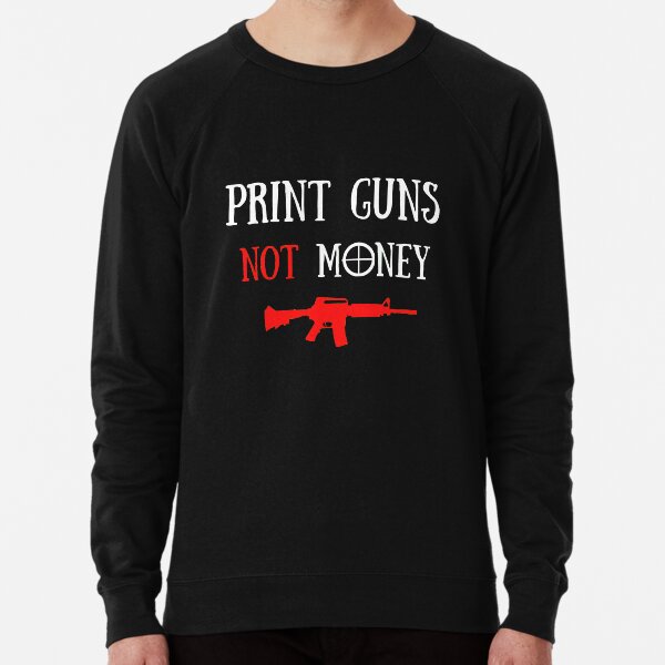 Item preview, Print Guns Not Money designed and sold by malek-farhat08.