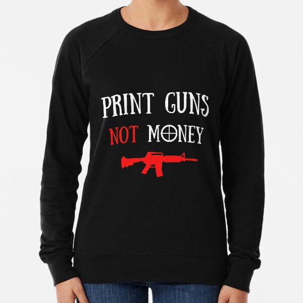 Item preview, Print Guns Not Money designed and sold by malek-farhat08.