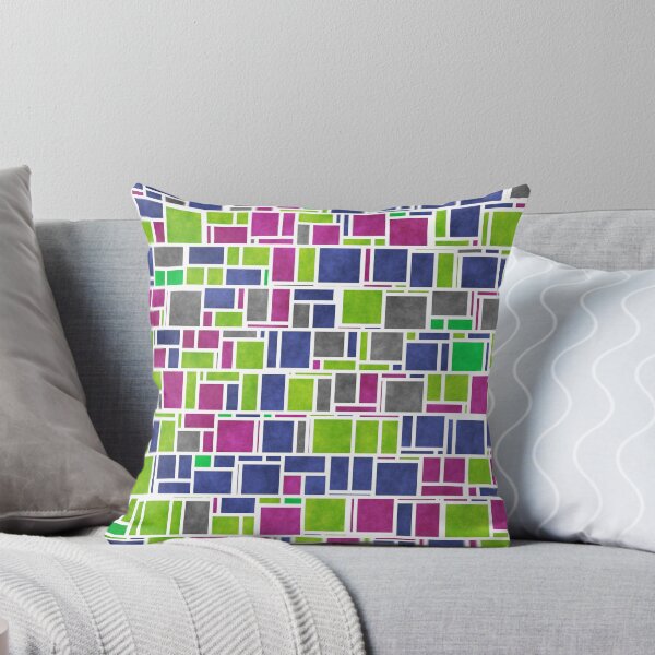 Item preview, Vibrant Funky Colorful Mondrian designed and sold by Kaleiope Studio.