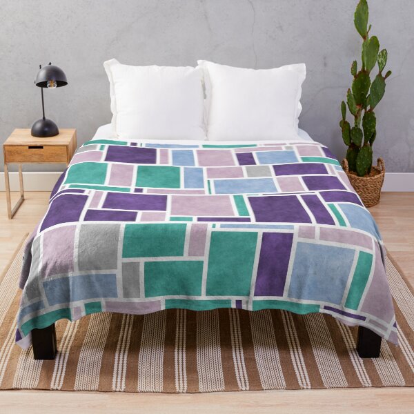 Item preview, Funky Pastel Mondrian designed and sold by Kaleiope Studio.
