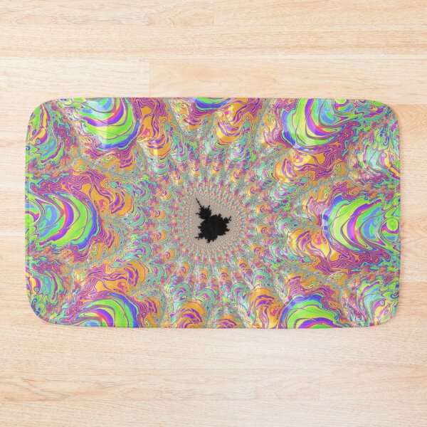Item preview, Psychedelic Groovy Colorful Mandelbrot Fractal Art designed and sold by Kaleiope Studio.