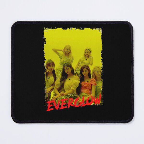 Item preview, Everglow Kpop Group Members Yellow Korean Kpop RGB Color Design designed and sold by Piosenka Art.