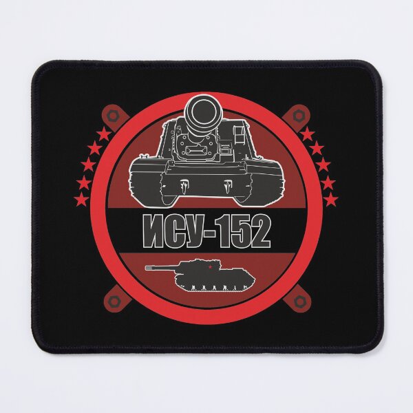 Item preview, ISU-152 Soviet Heavy Assault Gun Front View Design designed and sold by FAawRay.