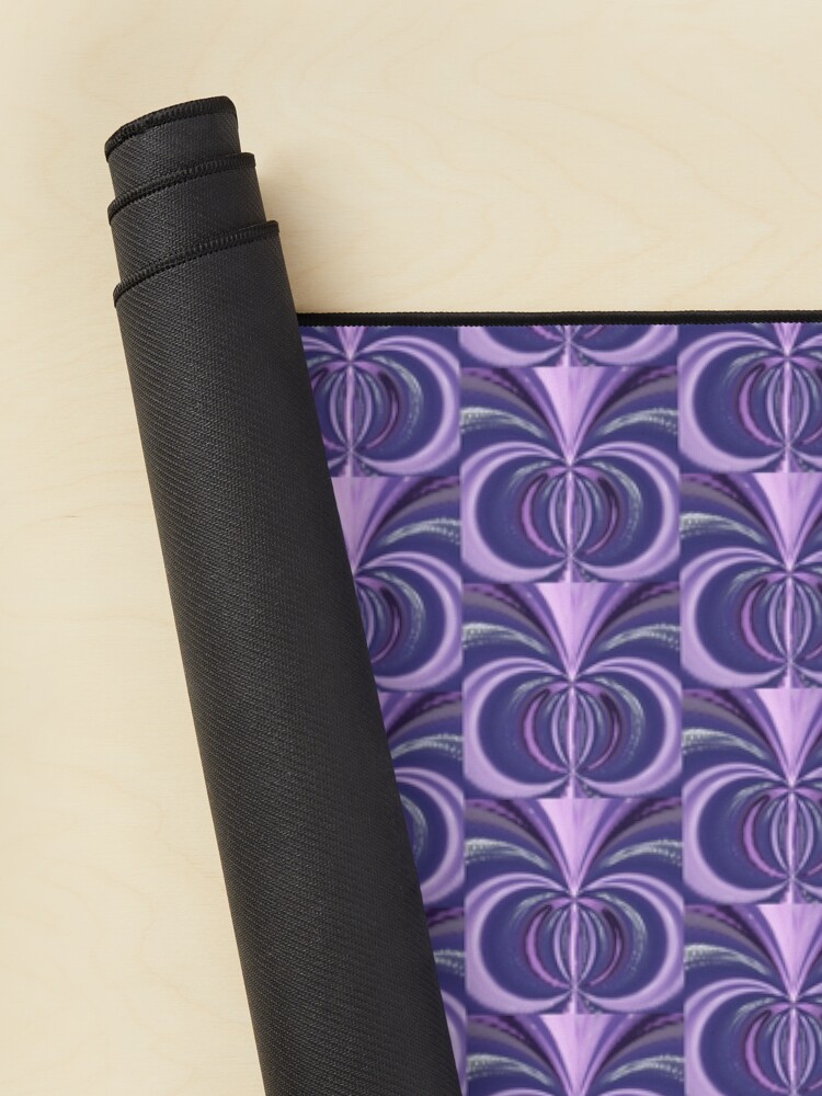 Alternate view of Multicolored unique everlasting pattern. Geometric pattern Mouse Pad