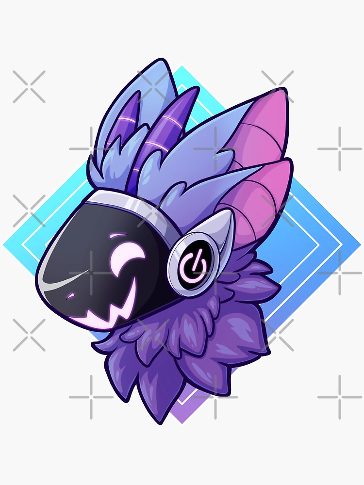 protogen mask sticker by Phill1pp on DeviantArt