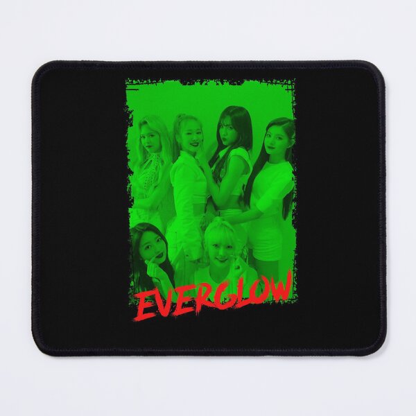 Item preview, Everglow Kpop Group Members Green Korean Kpop RGB Color Design designed and sold by Piosenka Art.