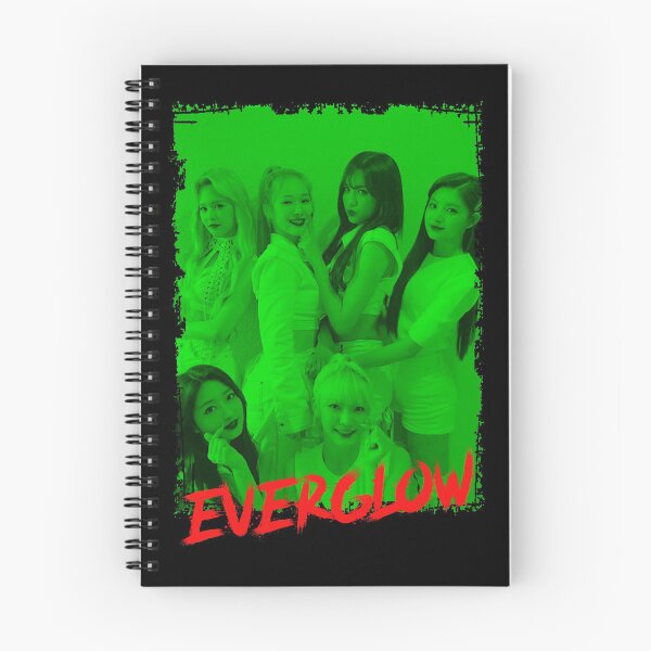 Item preview, Everglow Kpop Group Members Green Korean Kpop RGB Color Design designed and sold by Piosenka Art.
