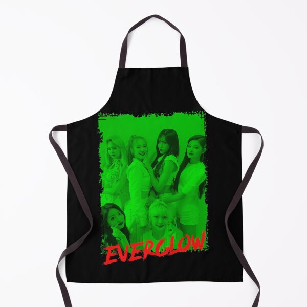 Item preview, Everglow Kpop Group Members Green Korean Kpop RGB Color Design designed and sold by Piosenka Art.
