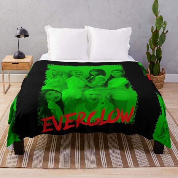 Item preview, Everglow Kpop Group Members Green Korean Kpop RGB Color Design designed and sold by Piosenka Art.
