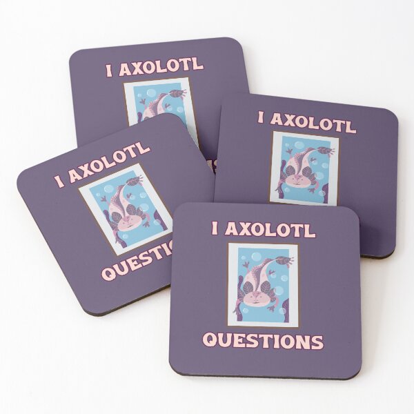 Item preview, I Axolotl Questions. Cute Axolotl - Keep Questioning designed and sold by Rebel-Design.