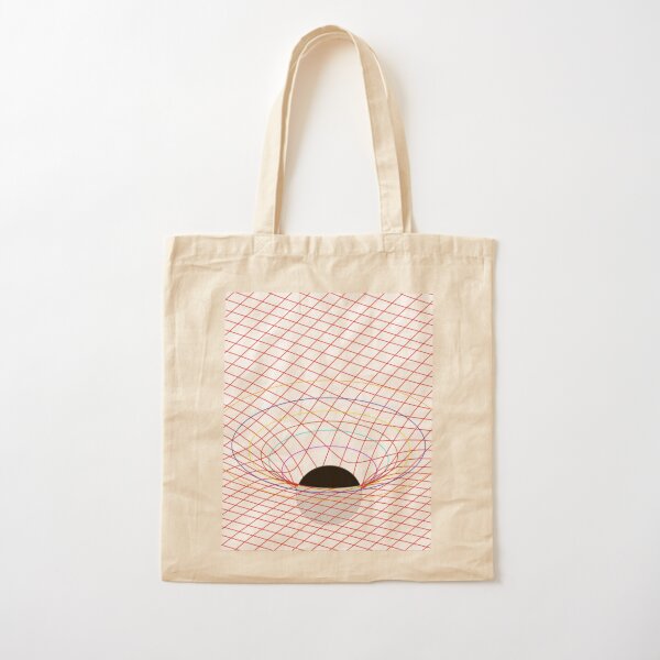 Induced Spacetime Curvature, General Relativity Cotton Tote Bag