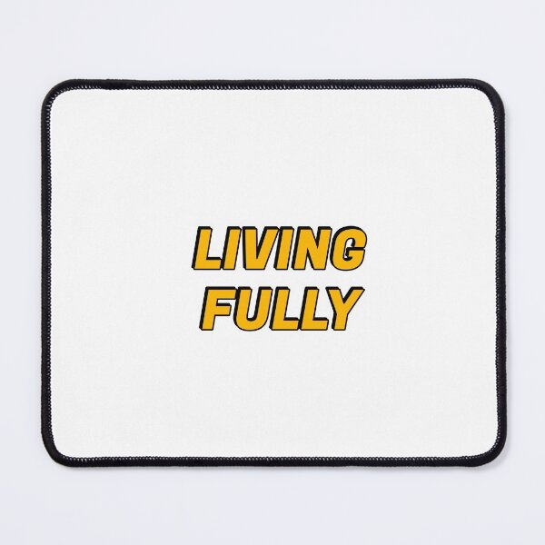 Item preview, Living Fully yellow designed and sold by Inspirationmotivation.