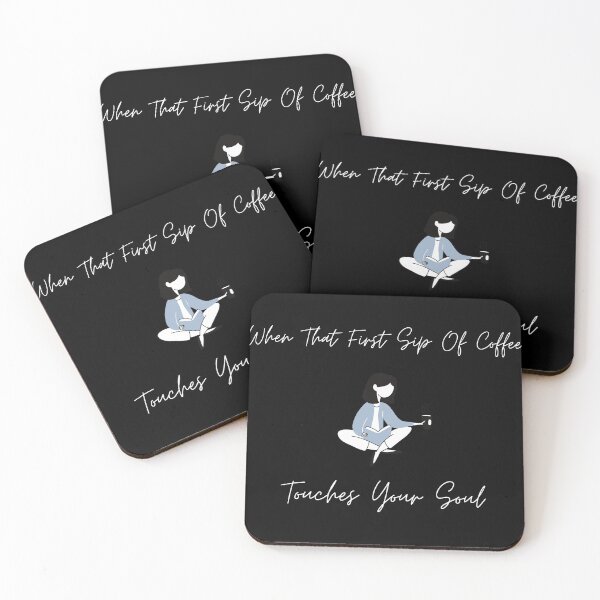 Item preview, When That First Sip Of Coffee Touches Your Soul designed and sold by Teepocalypse.