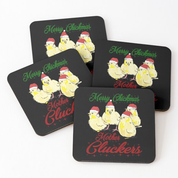 Item preview, Santa Chicks Merry Chickmas Mother Cluckers Long Sleeve designed and sold by emmanu38pre.