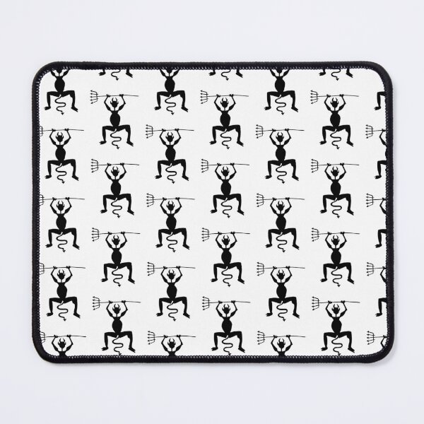 Item preview, Black devil pattern - Lanzarote designed and sold by iCimages.net.