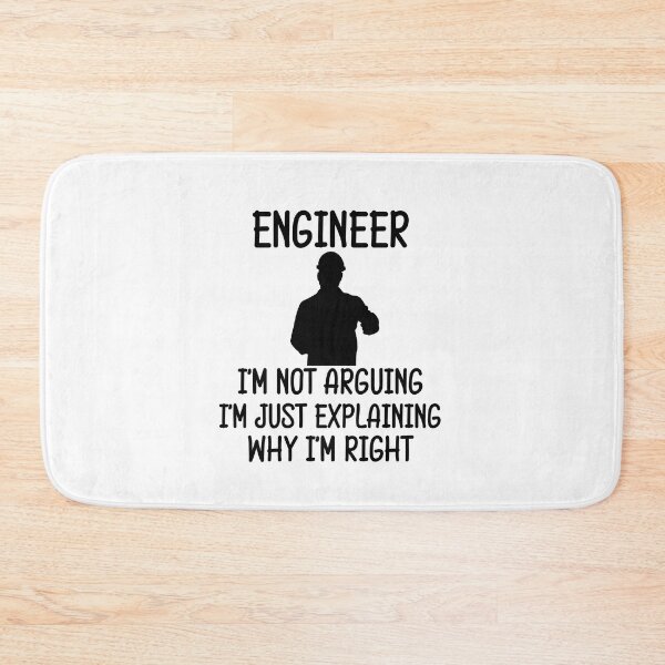 Item preview, Engineer funny saying with profession design designed and sold by Onorato Bellgardt.