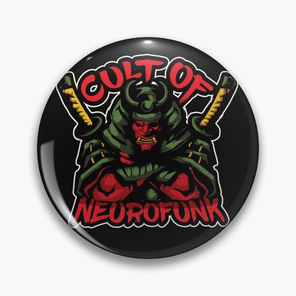 Item preview, Cult of Neurofunk ! ( Basshead Samurai Remix ) designed and sold by WULFLAND ARTS.