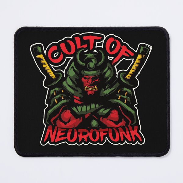 Item preview, Cult of Neurofunk ! ( Basshead Samurai Remix ) designed and sold by WULFLAND ARTS.