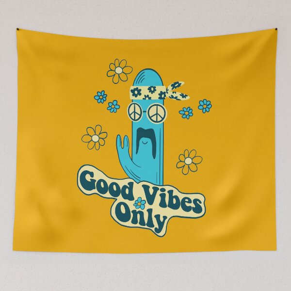 Item preview, Good vibes only hippie vibrator  designed and sold by MorvernDesigns.